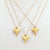 Dainty Gold Plated Cast Shark Tooth Necklace